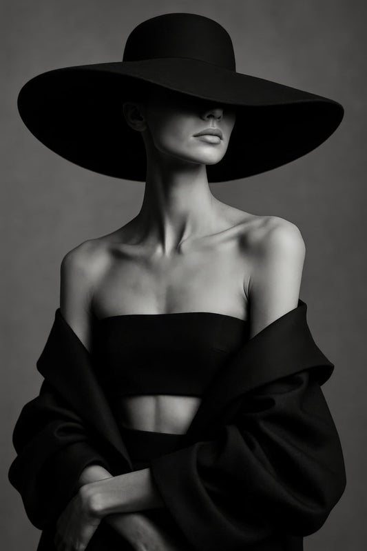 Couture Elegance in Shadow - endast motiv.