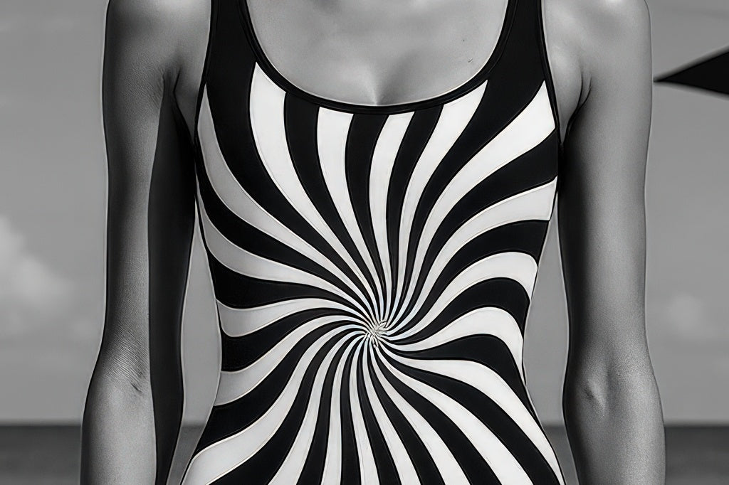 Hypnotic Beach Geometry - närbild på detalj.