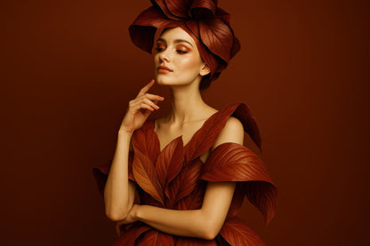 Leaf Couture I - endast motiv.