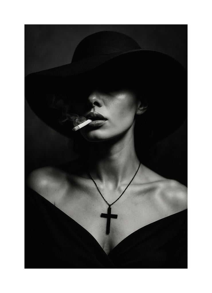 Midnight Confession affisch med passepartout.