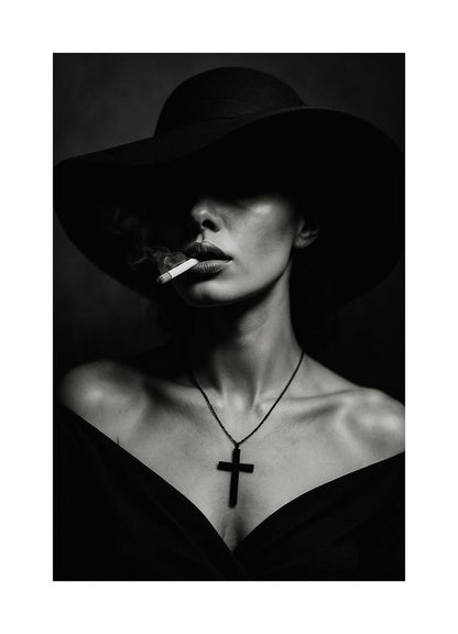 Midnight Confession affisch med passepartout.