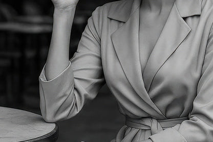 Parisian Cafe Reverie - närbild på detalj.