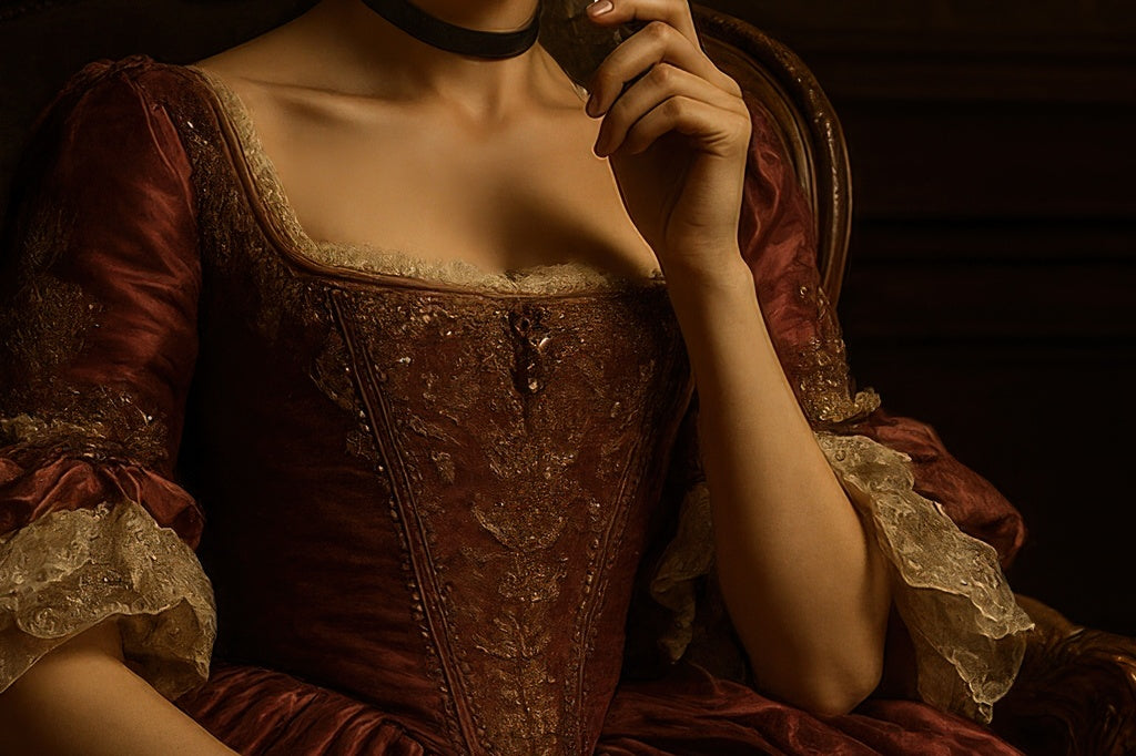 Rococo Lollipop Muse - närbild på detalj.