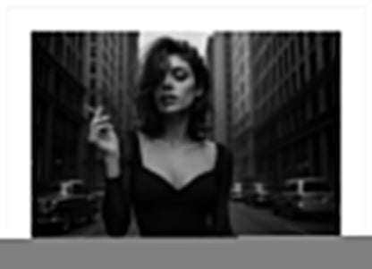 Street Walker affisch stylad i interiörmiljö med vit ram.