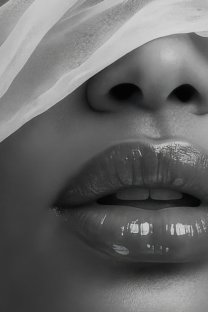 Veiled Elegance I - närbild på detalj.