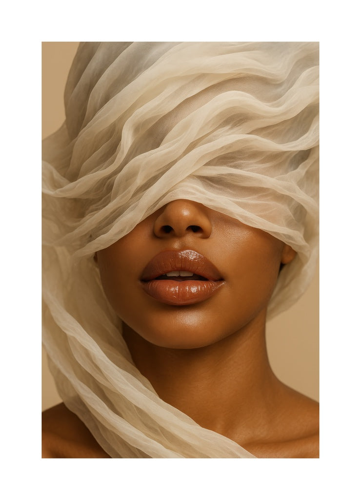 Veiled Elegance II affisch med passepartout.